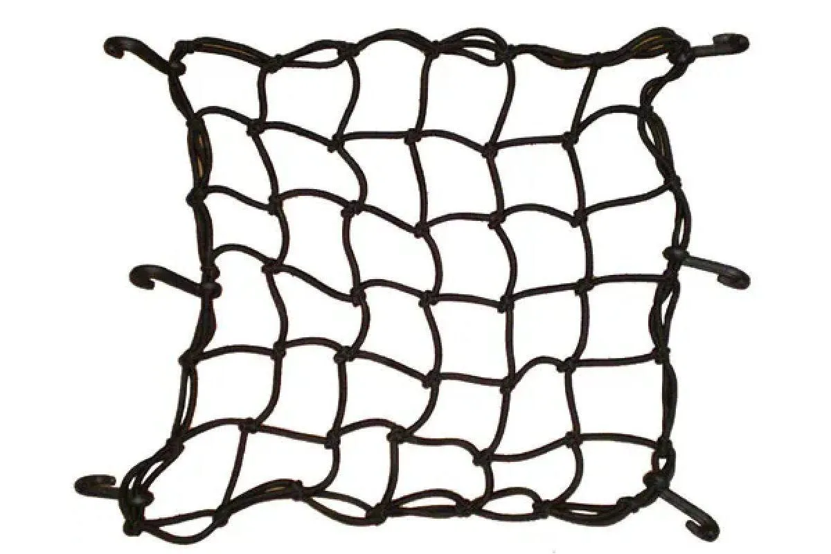 Redinha Elástica Preto Baú 35 x 35 cm