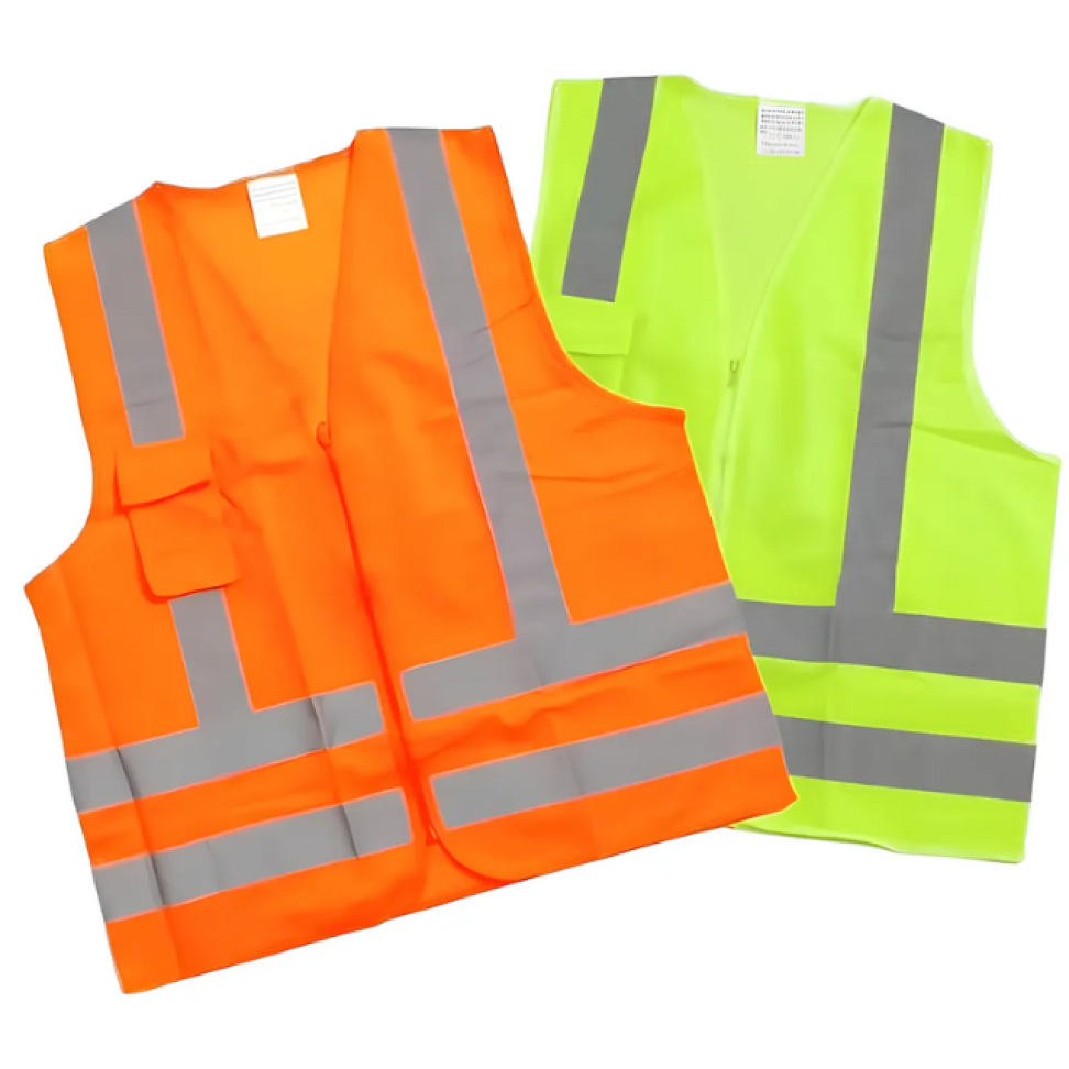 Colete Refletivo Fluorescente Epi Laranja