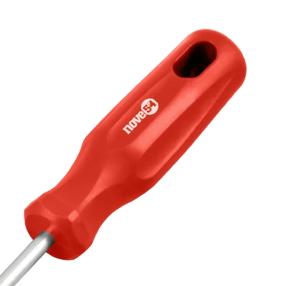Chave de Fenda Nove54 Aço Carbono 1/4" x 6" - #3