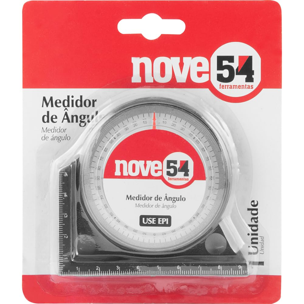 Medidor de Ângulo Nove54 Com Base Magnética
