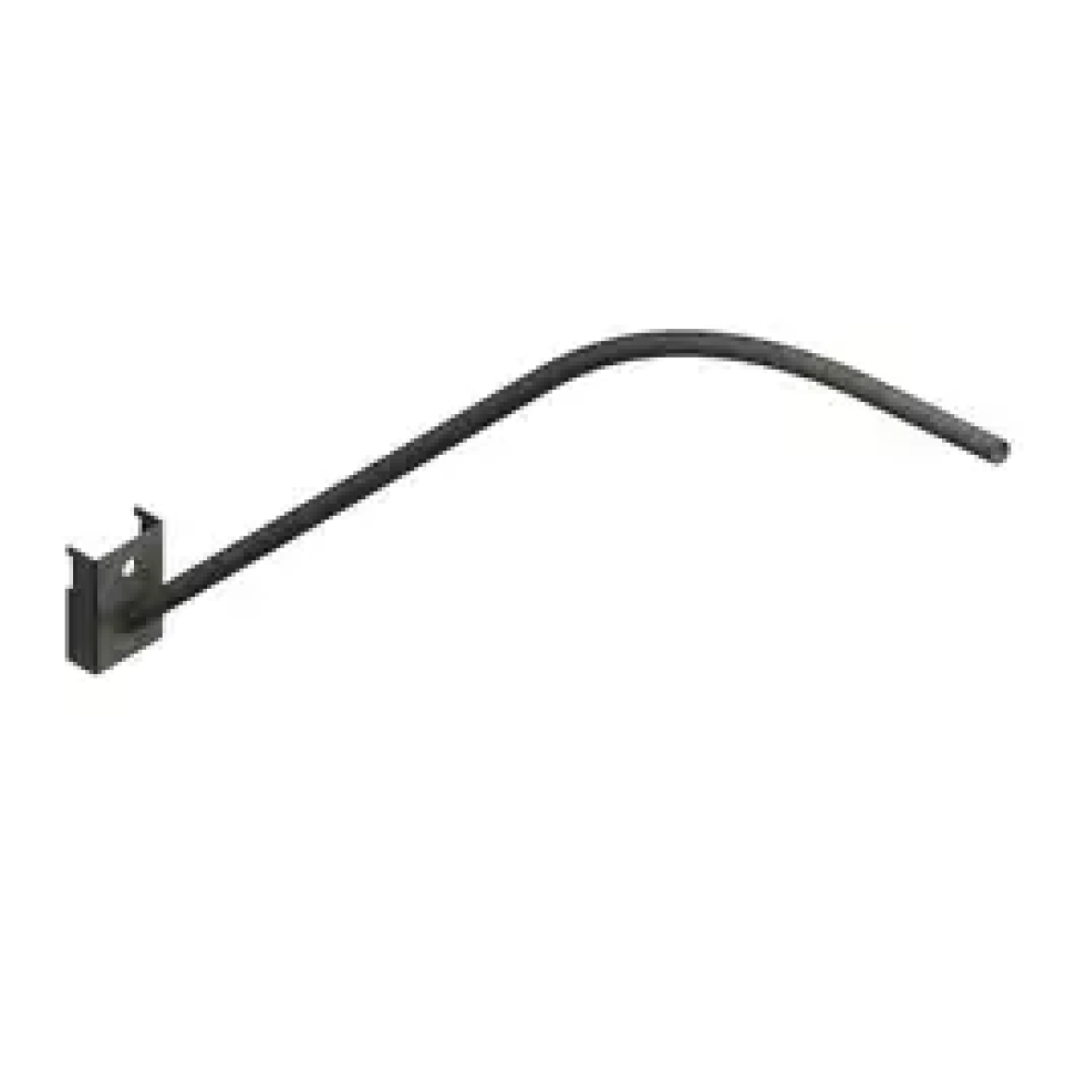 Braço Para Luminária Galvanizado Curvo 1m x 3/4"