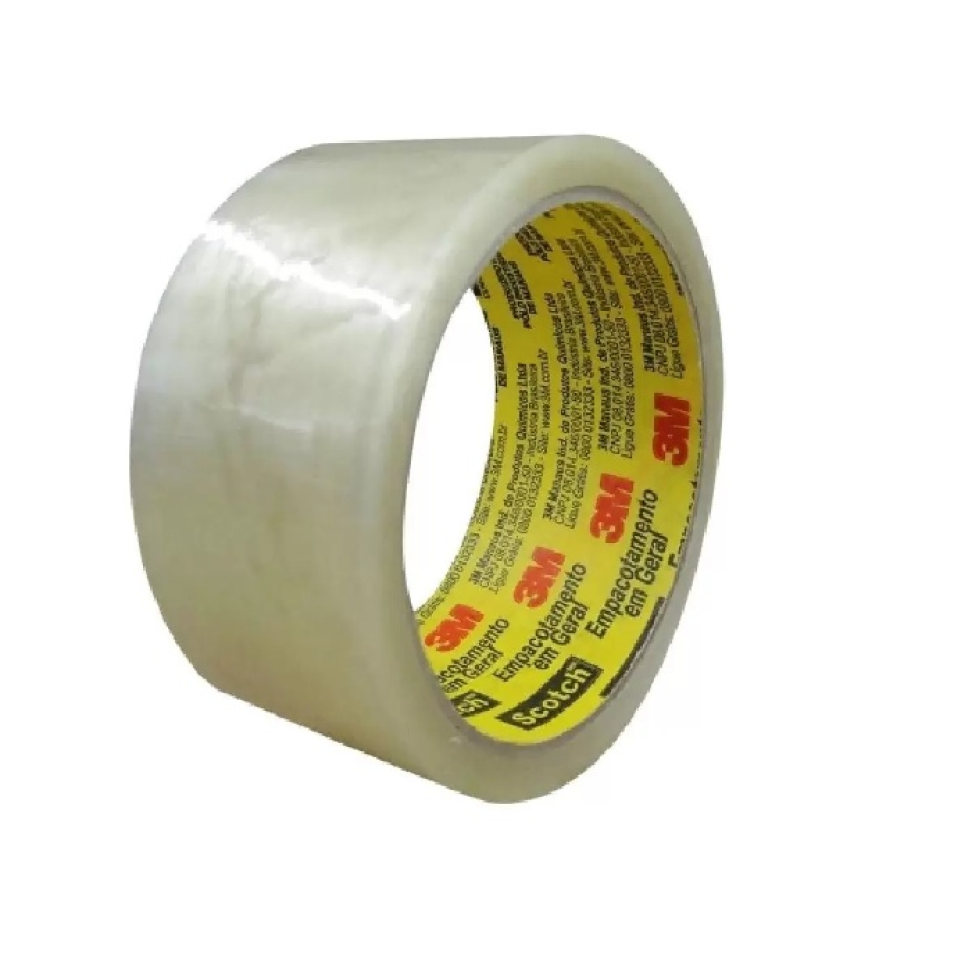 Fita Adesiva 3M Scotch 45mm x 100m Transparente