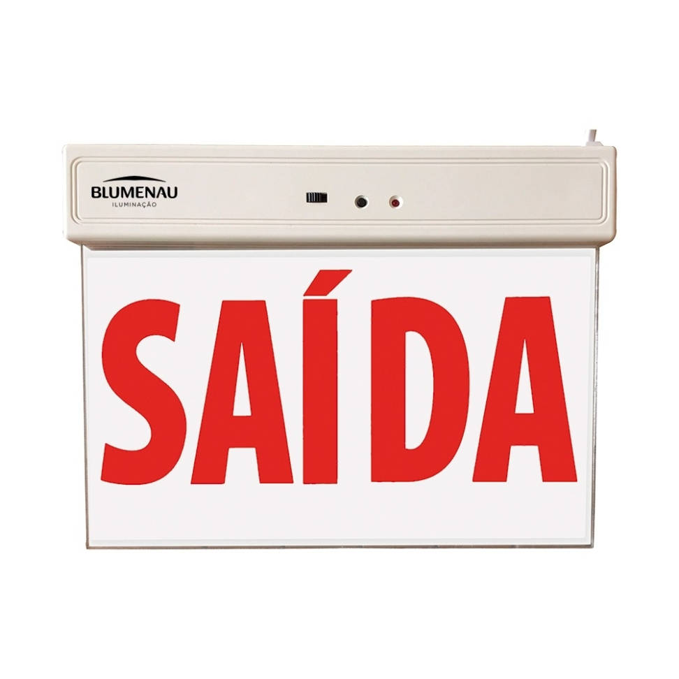 Placa de Saída Led 1 Face Vermelha 1W 100/240V