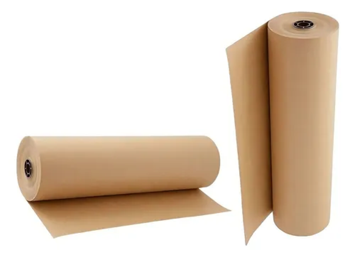 Bobina de Papel Embalar Kraft 45cm x 50m