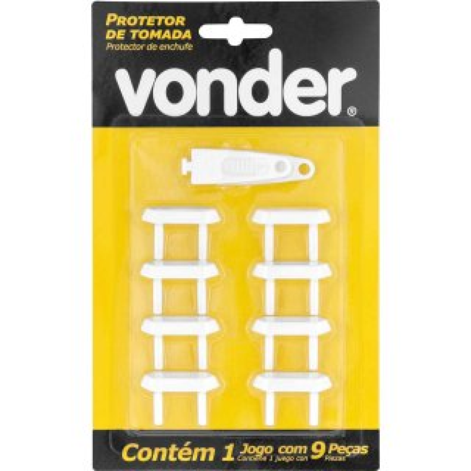 Protetor de Tomada Vonder Com 9 Peças - #1