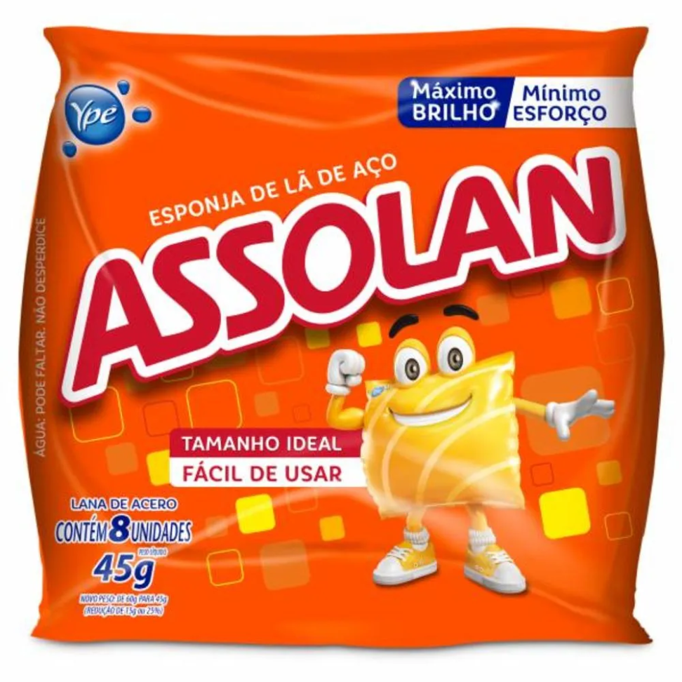 Lã de Aço Assolan 45g
