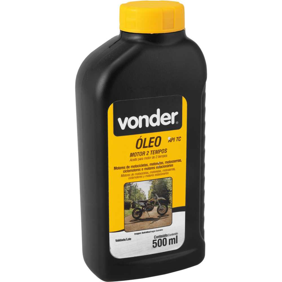 Óleo de Motor Vonder 2 Tempos 500ml