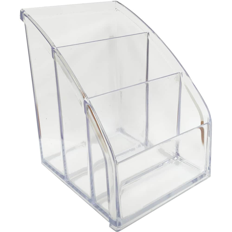 Organizador de Mesa Maxcrill Multiuso Cristal