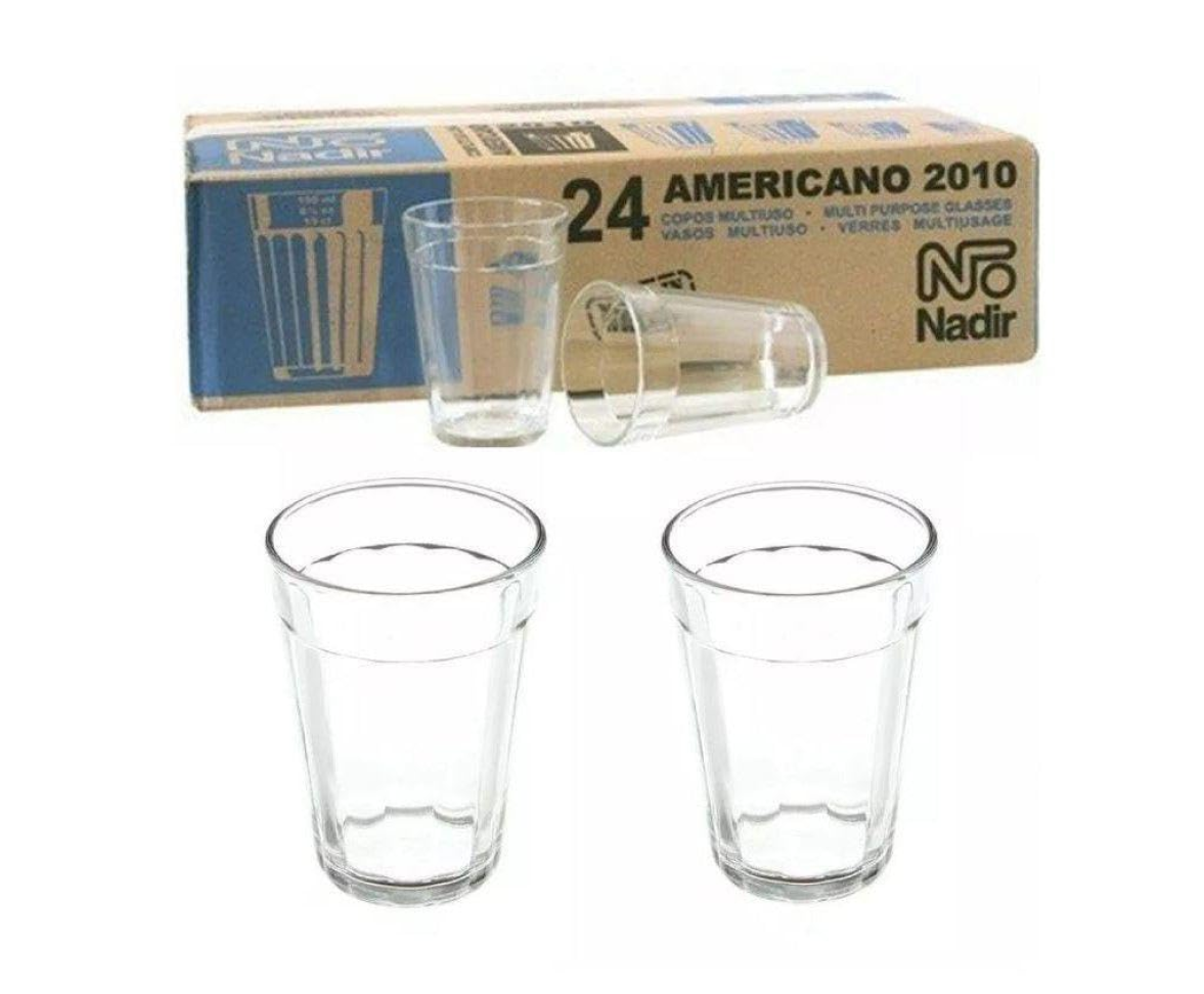 Copo Americano 190ml Nadir Simples Com 24 Unidades