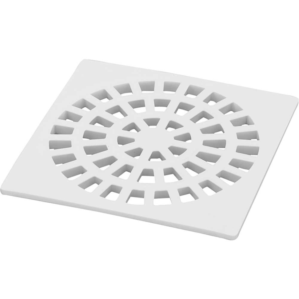 Grelha para Ralo Plástico Quadrada DN100