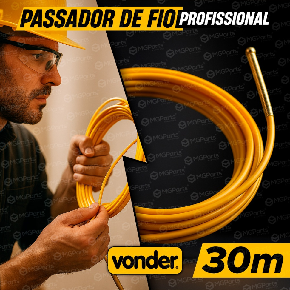 Passa Fio Vonder Alma de Aço 30M - #3