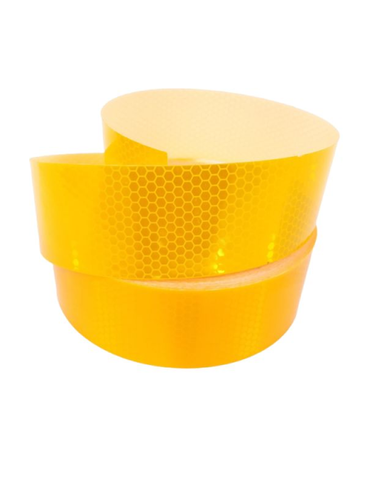 Adesivo Refletivo Prismático Amarelo 05cm