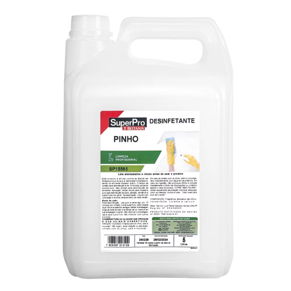 Desinfetante Líquido Bettanin Pinho 5L