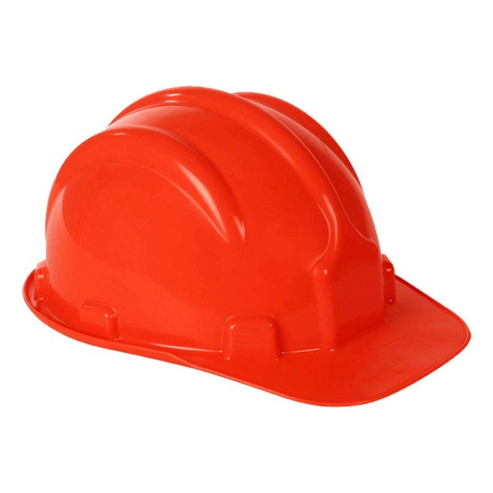 Capacete de Segurança Plastcor Epi com Carneira Aba Frontal Vermelho