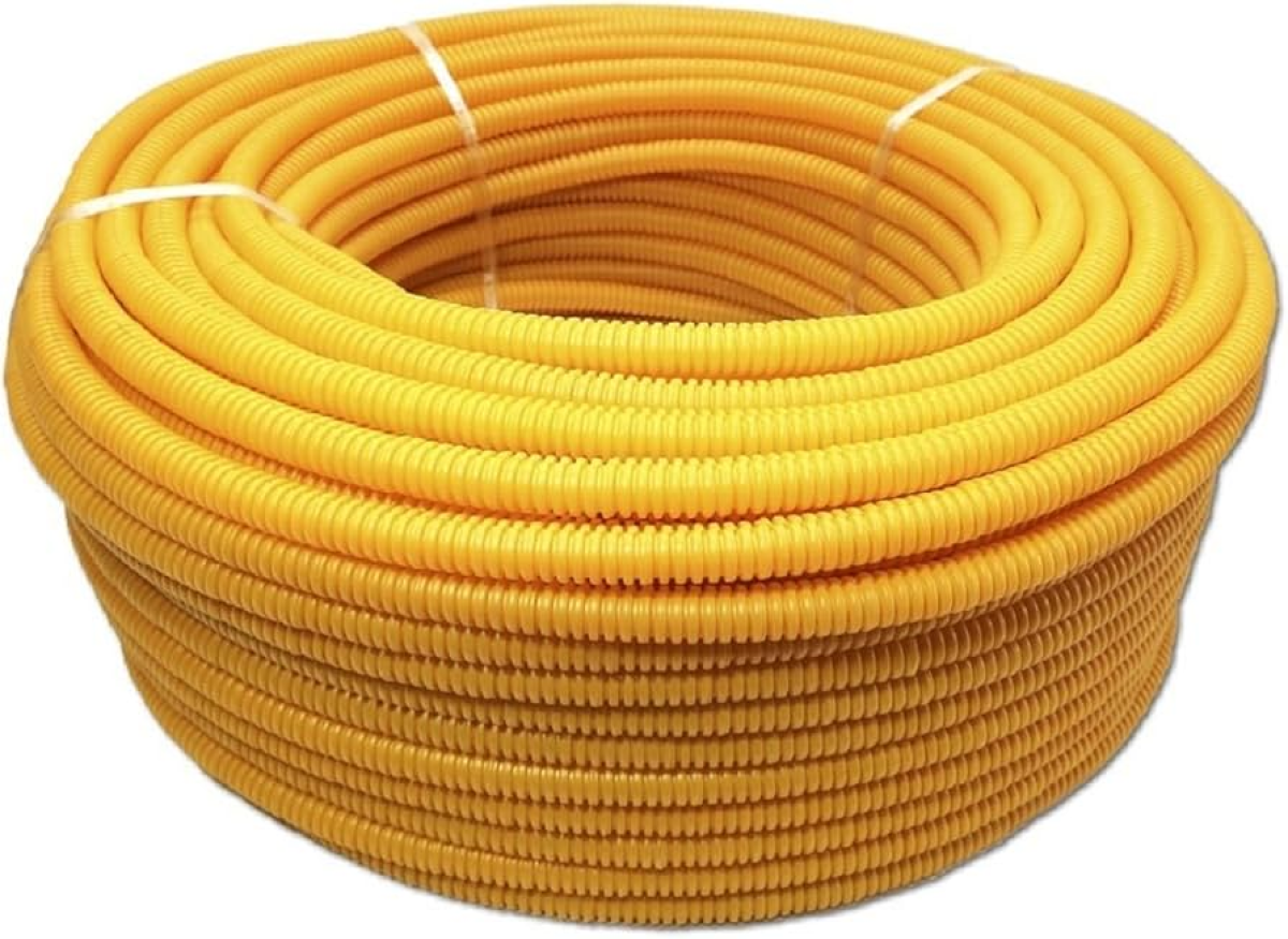 Conduíte Corrugado 1" 50m Amarelo
