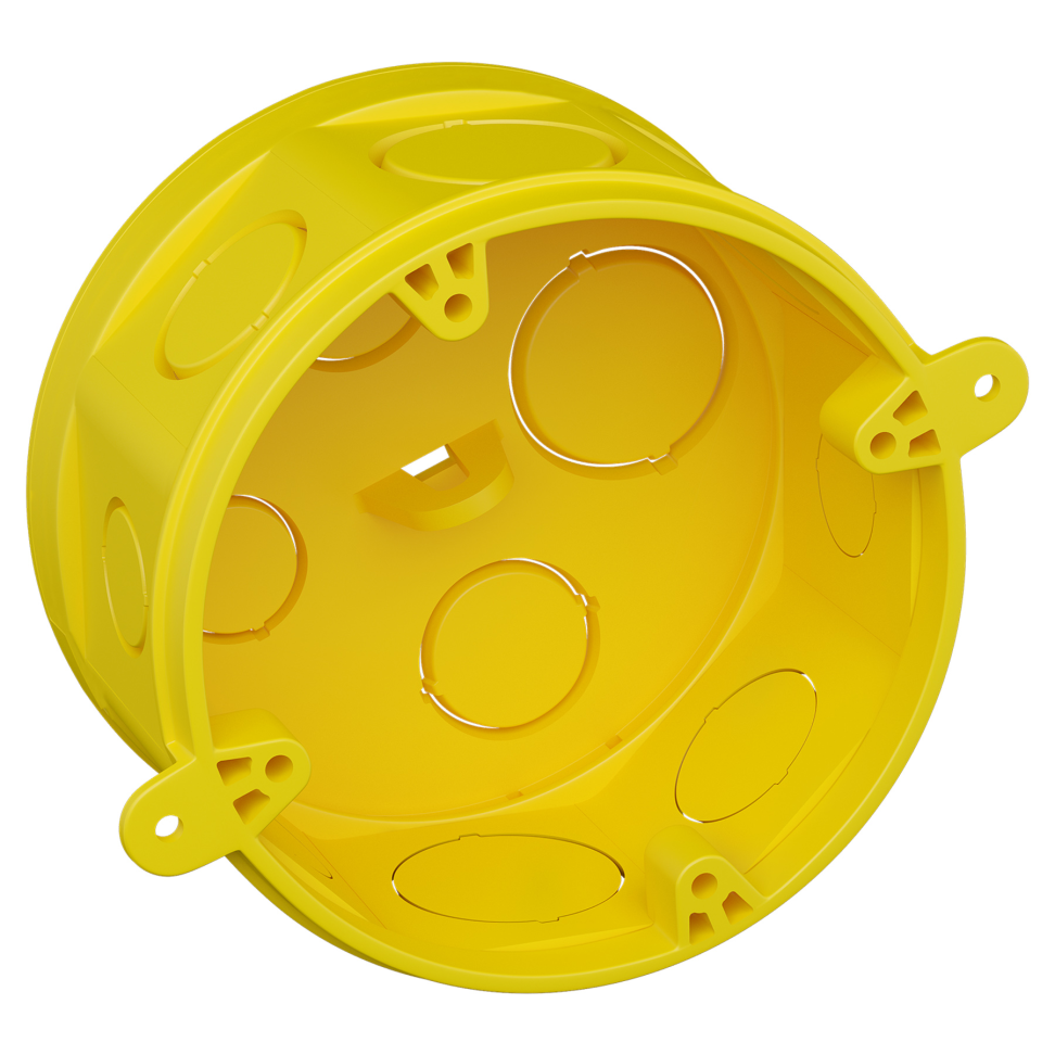 Caixa de Luz Octogonal Krona Para Eletroduto 4 x 4