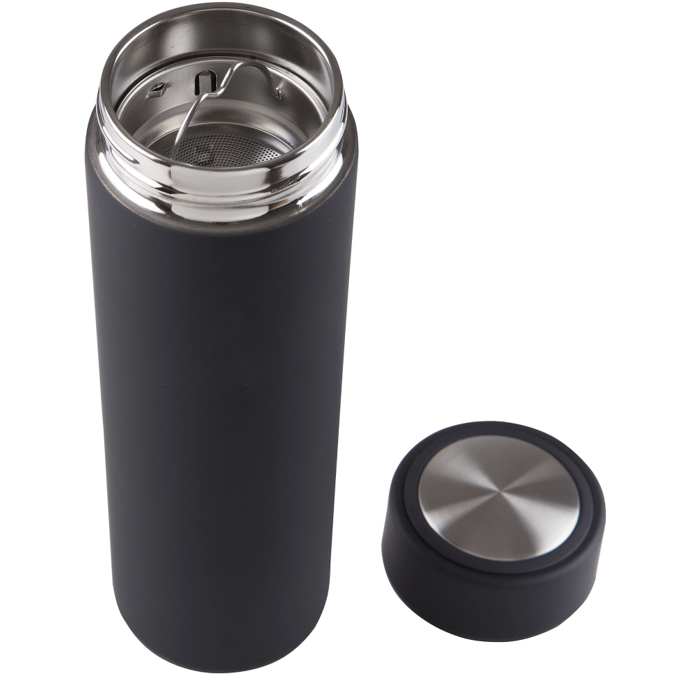 Garrafa Térmica Aço Inox Com Filtro 500ml