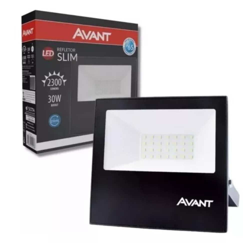 Refletor Led Avant 30w Luz Branca IP66 110,2020V