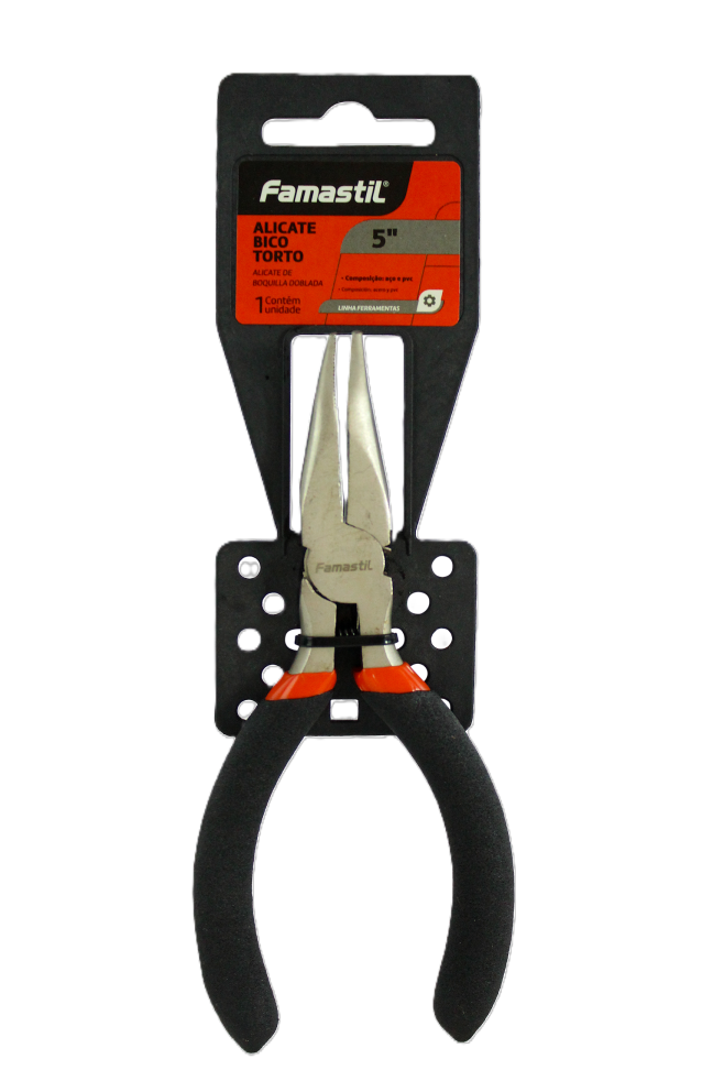 Alicate de Bico Torto Famastil 5"