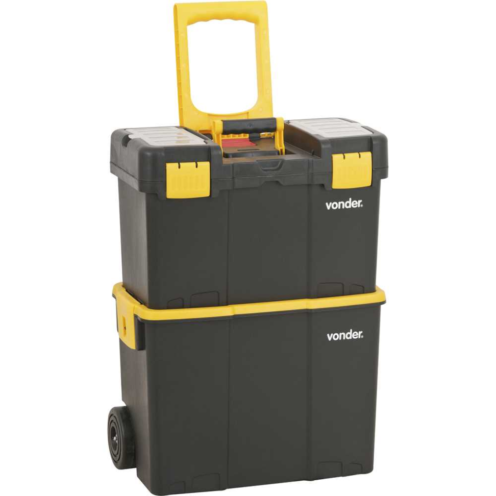 Caixa Para Ferramentas Vonder Com Rodas 62,5cm CRV 0300