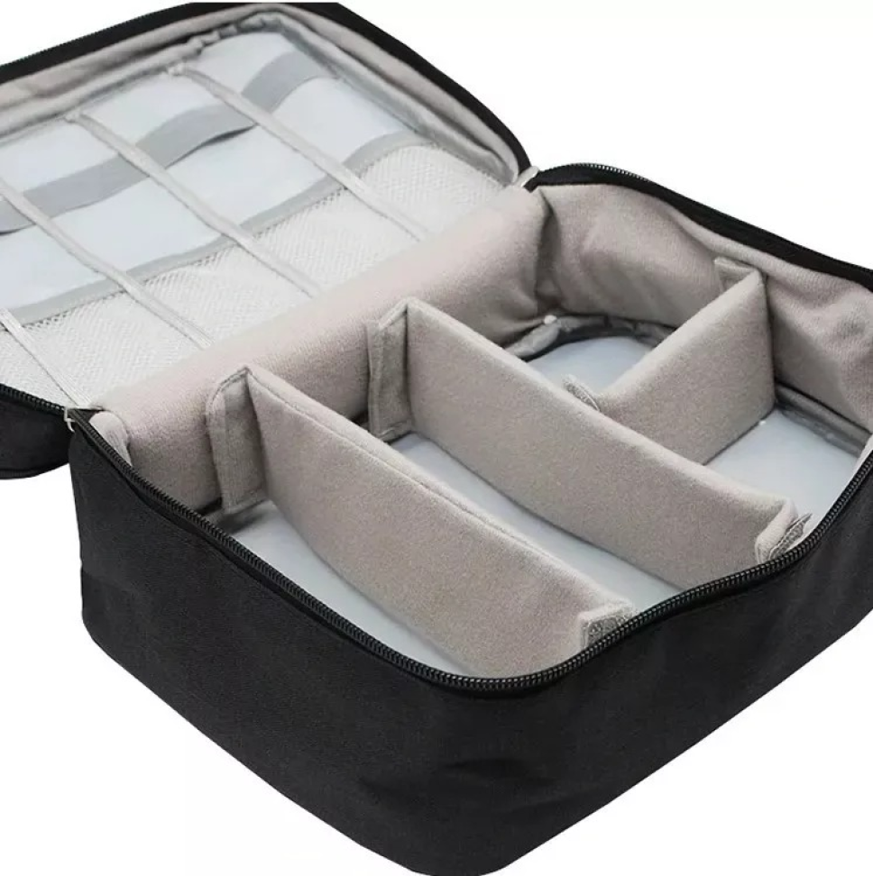 Bolsa Organizadora Para Cabos e Acessórios Eletrônicos