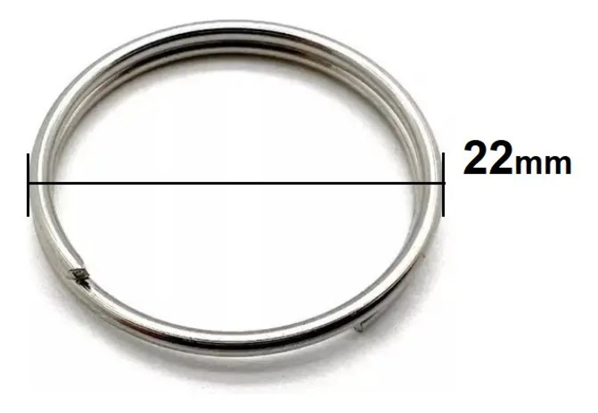 Argola Para Chaveiro 22mm