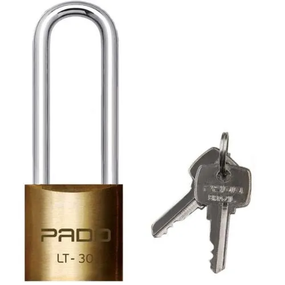 Cadeado Latão Pado Haste Longa 30mm