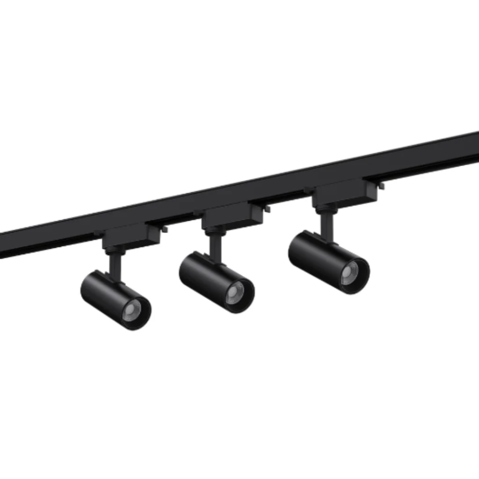 Kit 3 Spots LED Trilho Up 110mm Bivolt Preto