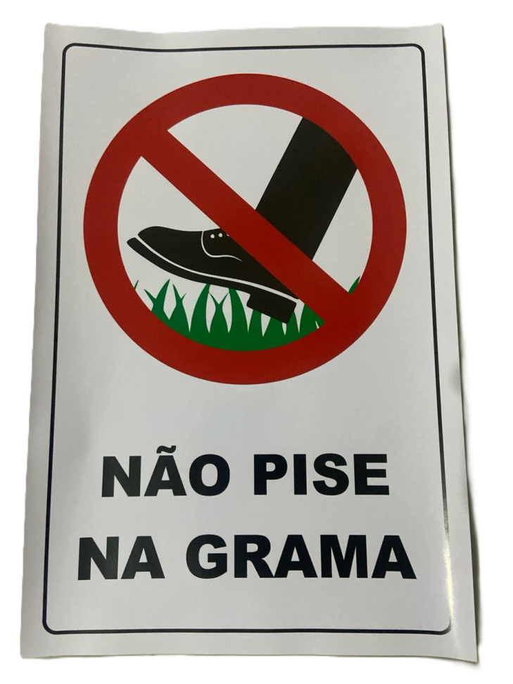 Adesivo Para Placa de Jardim 20 x 30
