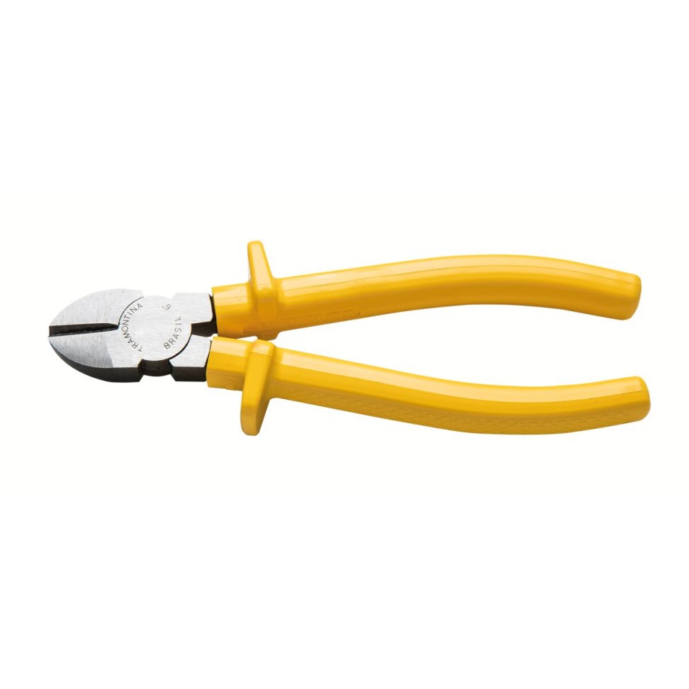 Alicate Corte Diagonal Tramontina Amarelo 6"