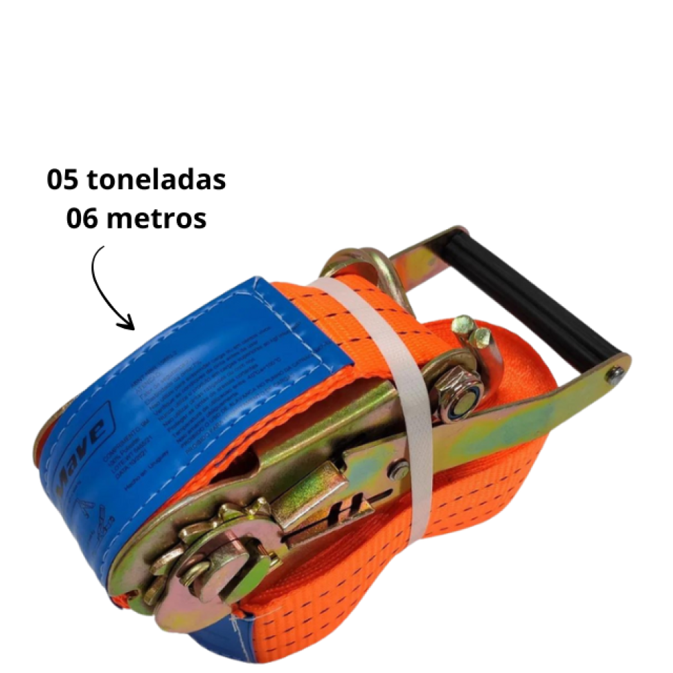 Kit de Amarração Itacorda Laranja 5T 50mm 6m