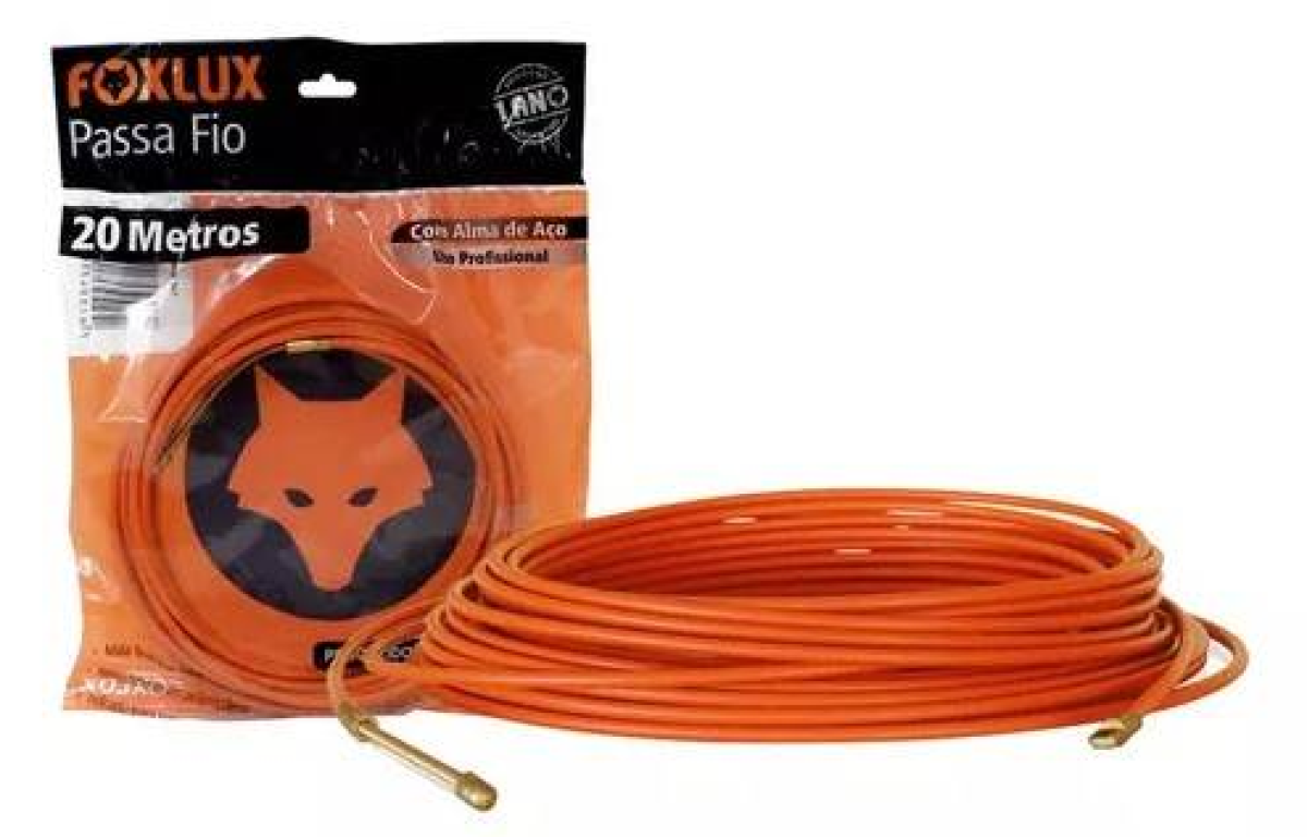 Passa Fio Foxlux Alma de Aço 20M