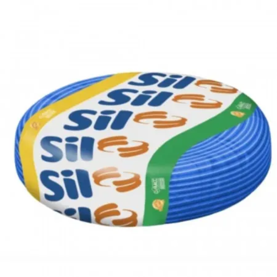 Cabo Flexível Sil Antichama 750 V 1,5 mm² Azul (metro)