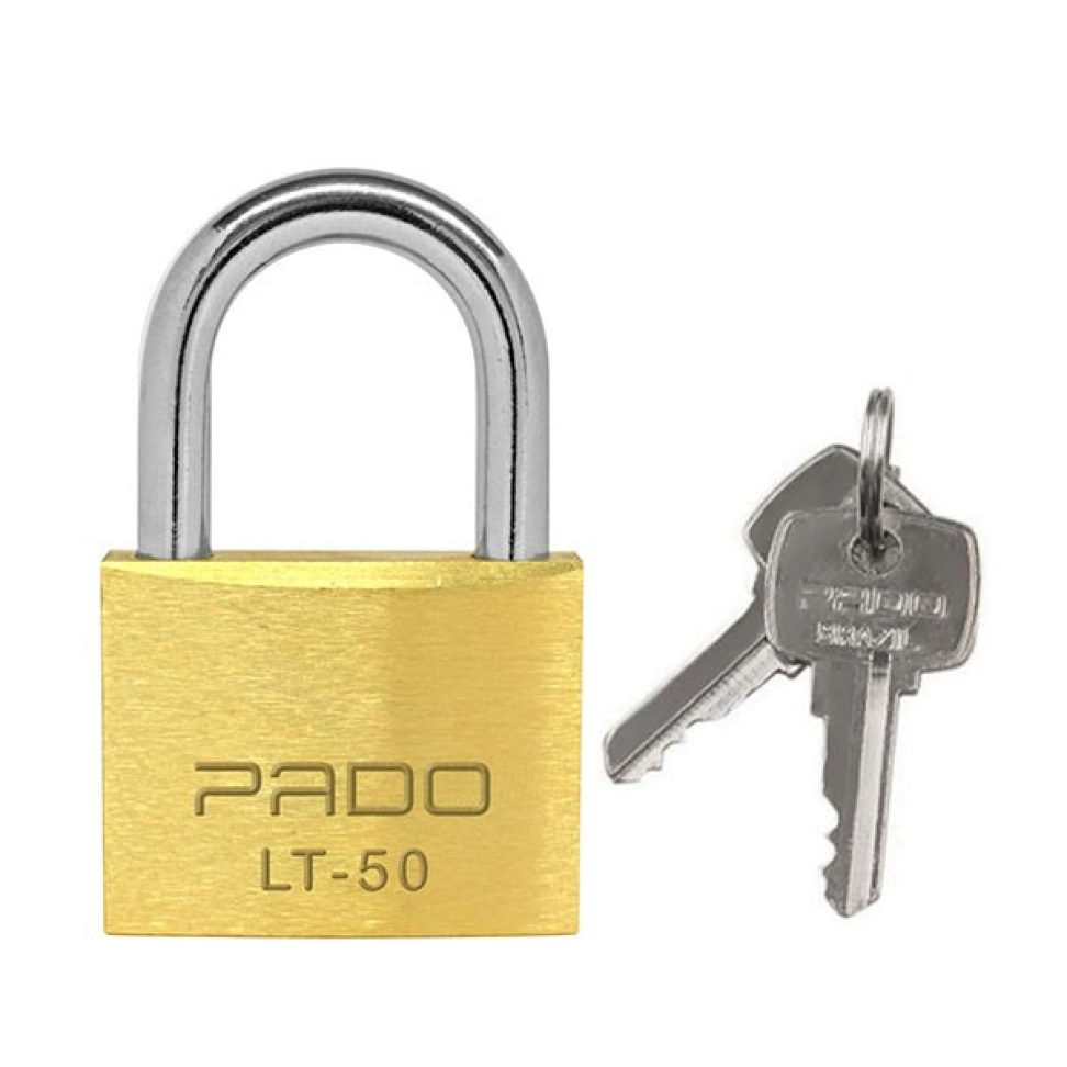 Cadeado Pado 50mm Resistente Latão