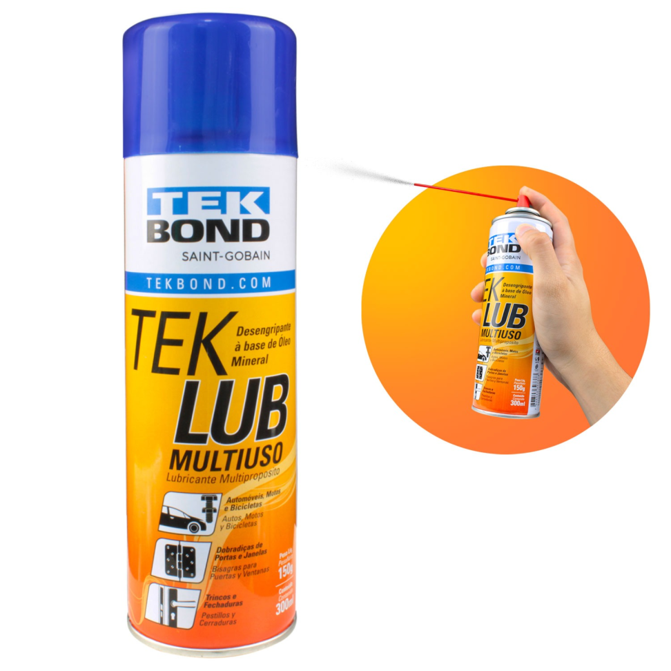 Desengripante Lubrificante Multiuso TekBond 300ml