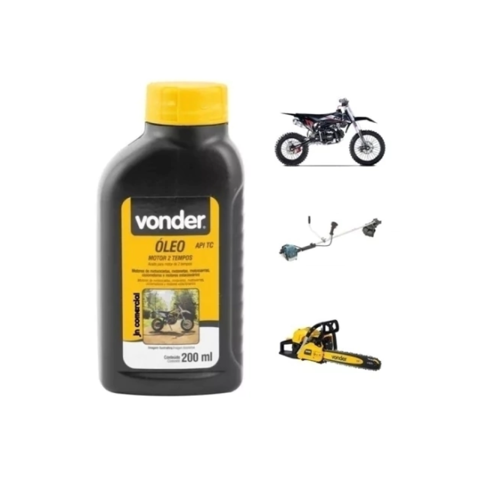 Óleo de Motor Vonder 2 Tempos 200ml - #3