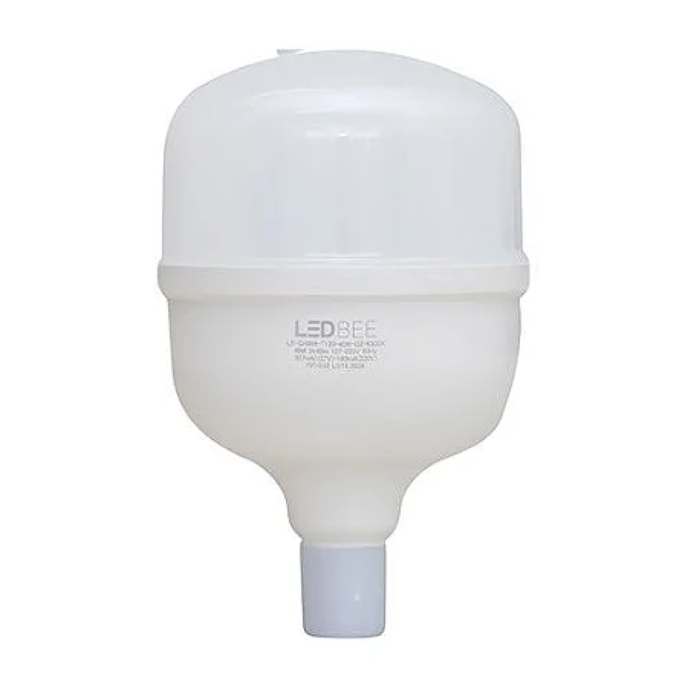 Lâmpada Bulbo 50w Luz Branca Ledbee Alta Potência 6500k