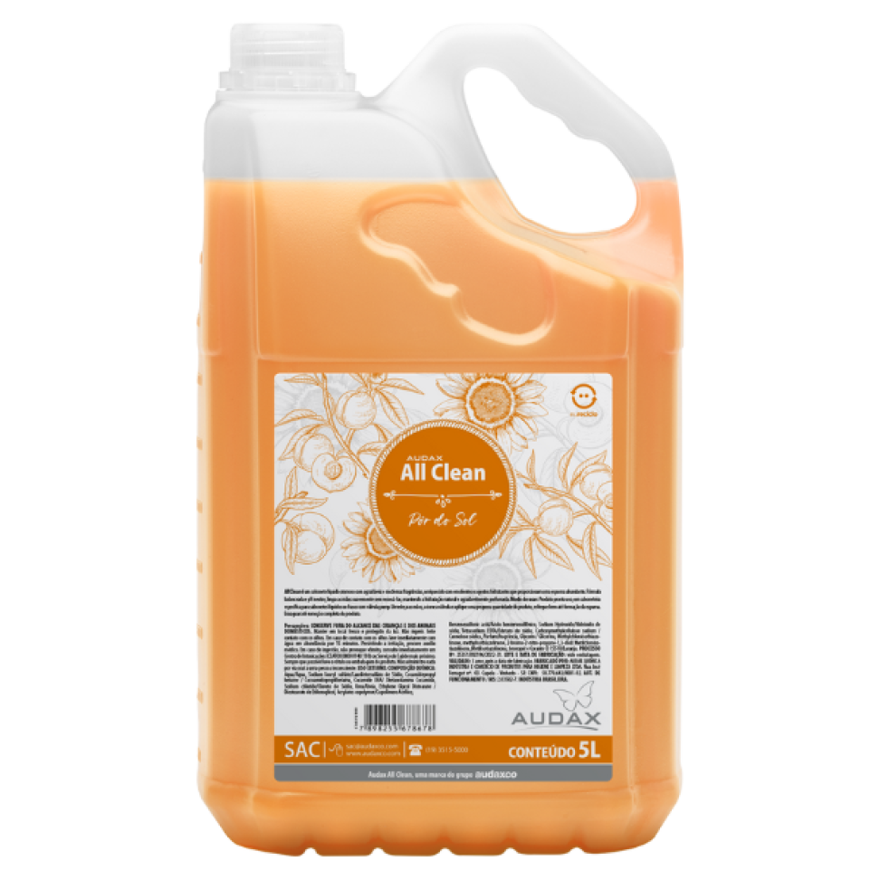 Sabonete Liquido Audax Galão 5L All Clean Pôr do Sol