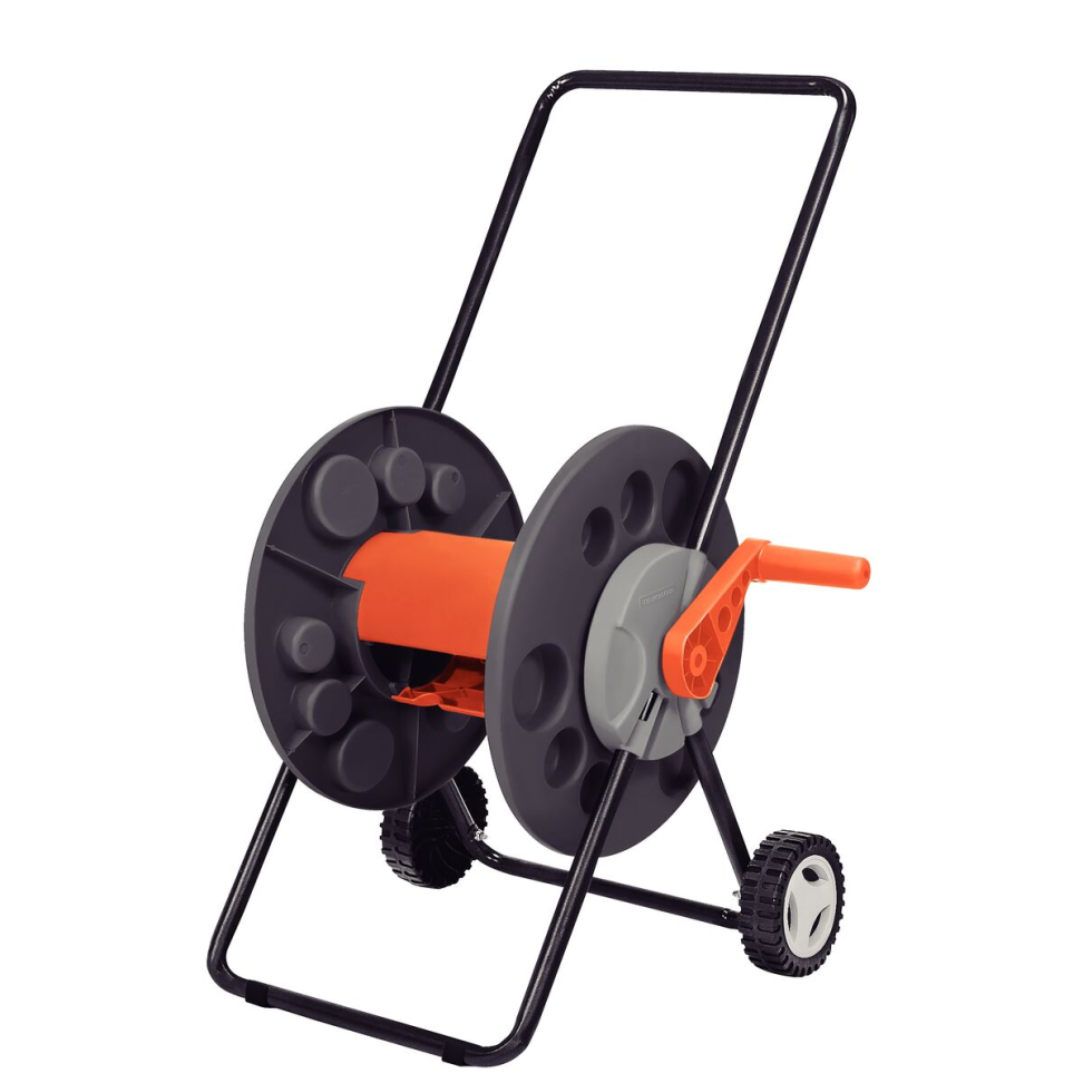 Enrolador de Mangueira Tramontina Com Rodas, Engate e Adaptador