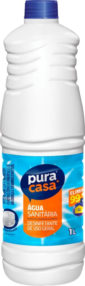 Água Sanitária Pura Casa 1L