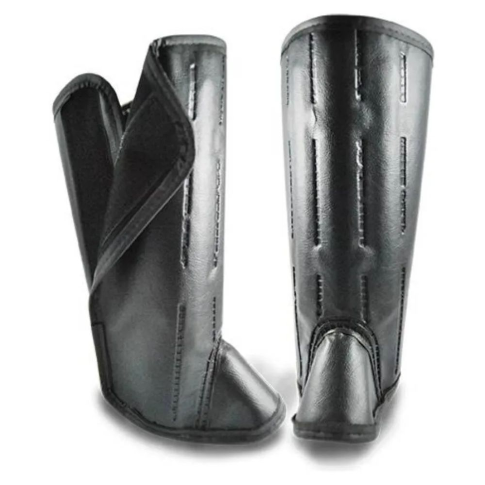 Perneira de Proteção com Velcro 3 Talas PVC