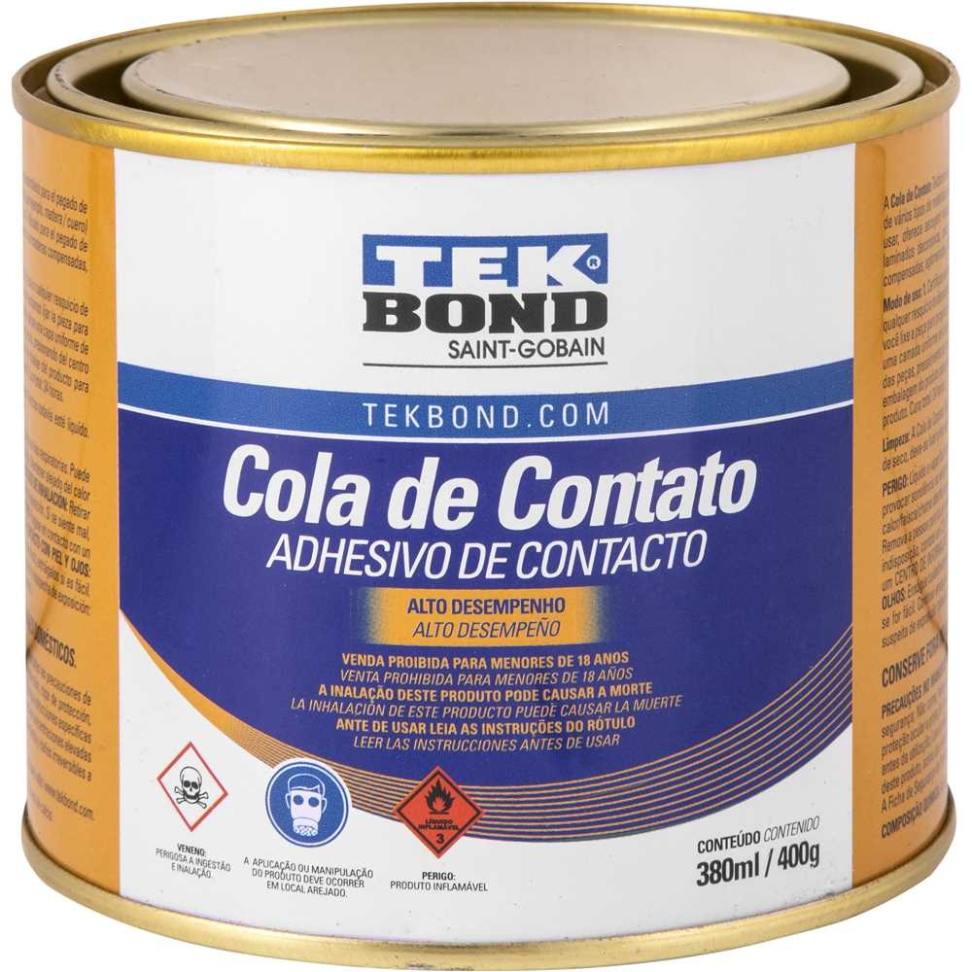 Cola de Contato TekBond Alto Desempenho 400g