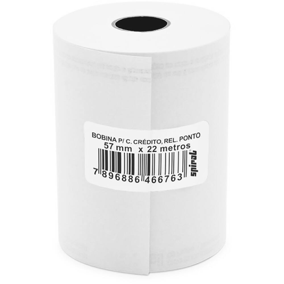 Bobina Térmica para Cartão 57mm x 15m