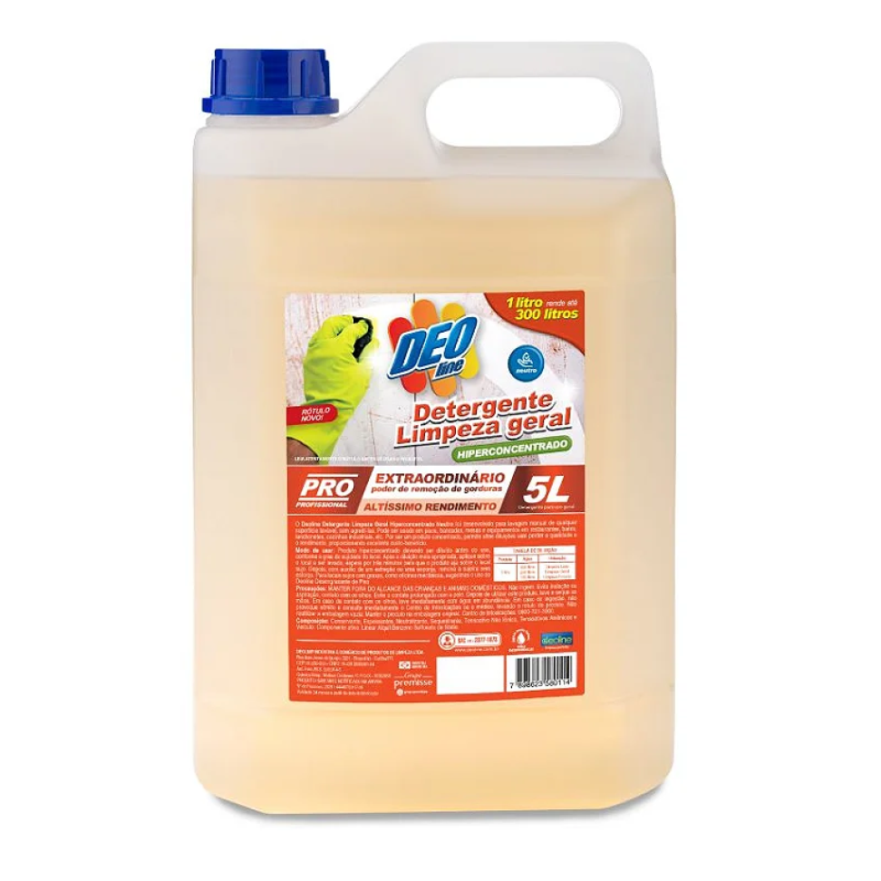 Detergente Hiperconcentrado para Louças Neutro 5L