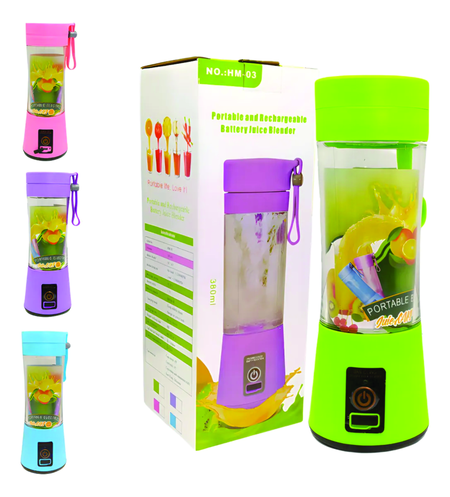 LIQUIDIFICADOR PORTATIL RECARREGAVEL