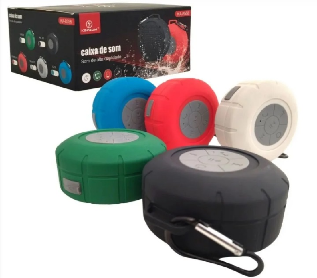 Caixa de som KA8558 Resistente a Agua
