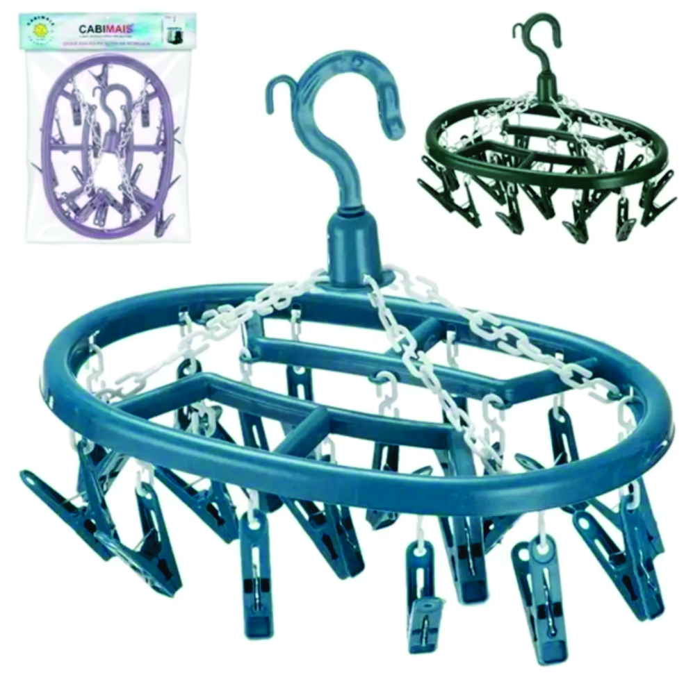 Varal Oval de Roupa Intima