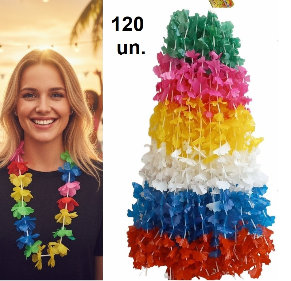 Colar Havaiano, 120 unidades. - #5