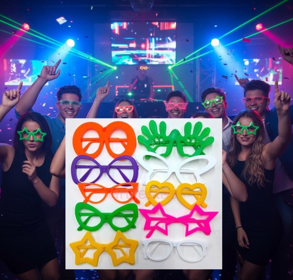 Óculos Colorido, Pct/10 unidades, Cores e Modelos Variados. - #5