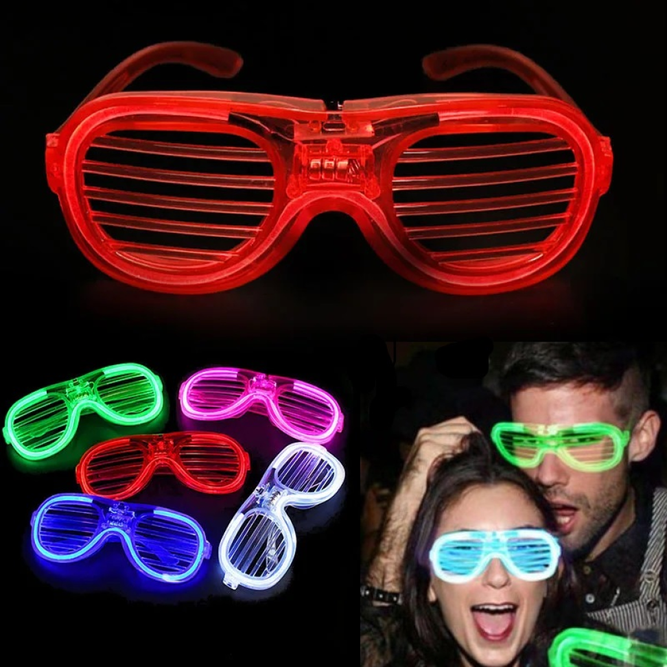 Óculos Led, Pct/6 unidades, Cores Variadas. - #5